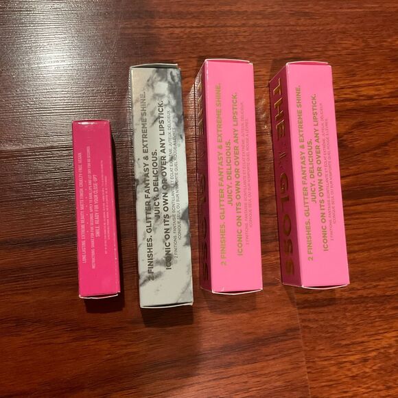 Jeffree Star Cosmetics The Gloss and Velour Liquid Lipstick NIB 4 pc Bundle - Picture 3 of 13